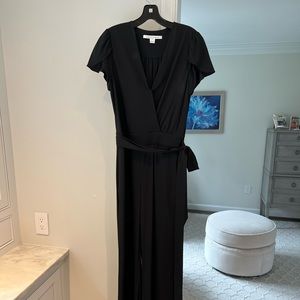 Diane von Furstenberg Purdy Jumpsuit in Black